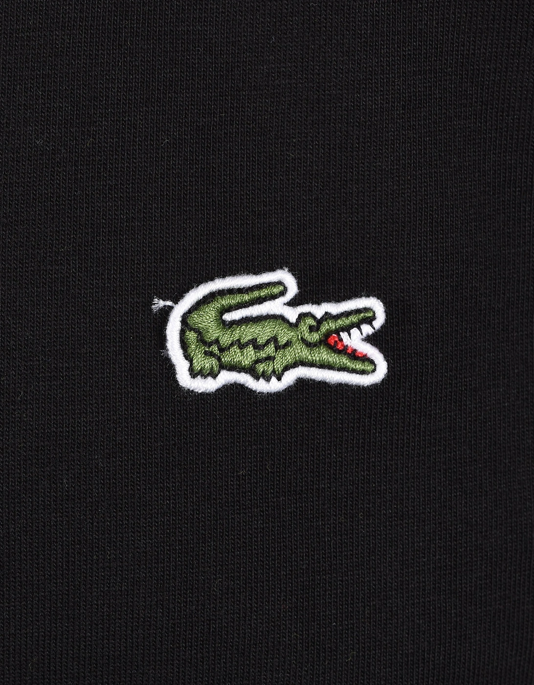 LACOSTE TEE BLACK