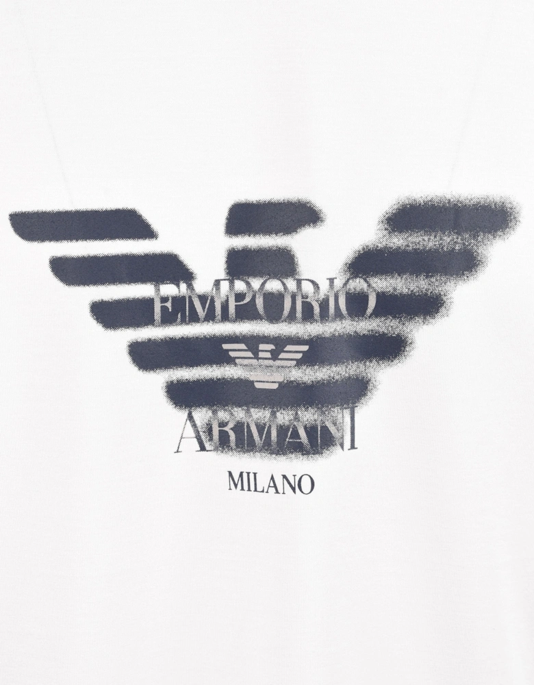 EMPORIO ARMANI GRAPHIC T-SHIRT WHITE