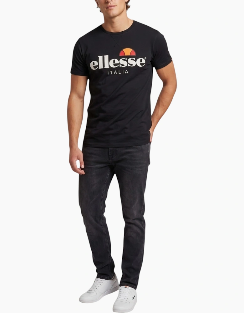 ELLESSE Emilien TMC 7 Mens T-Shirt Crew Neck Summer Sports Casual Tee Cotton