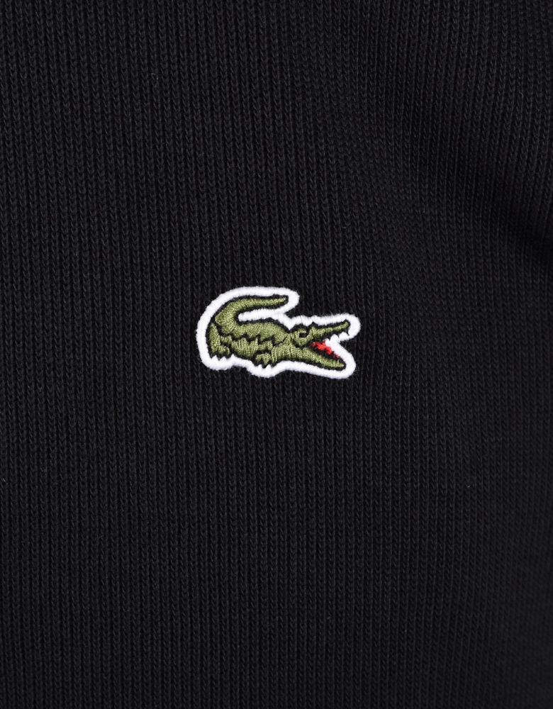 LACOSTEB HALF ZIP SWEATSHIRT BLACK