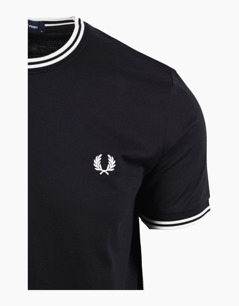 Fred Perry Twin Tipped T-Shirt Black