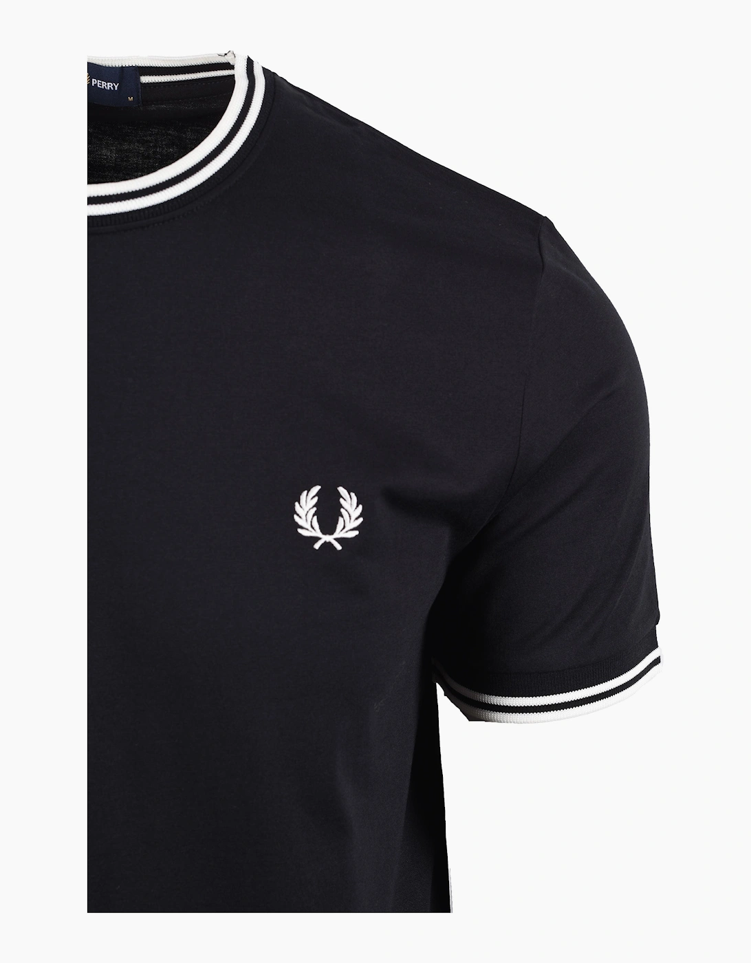 Fred Perry Twin Tipped T-Shirt Black