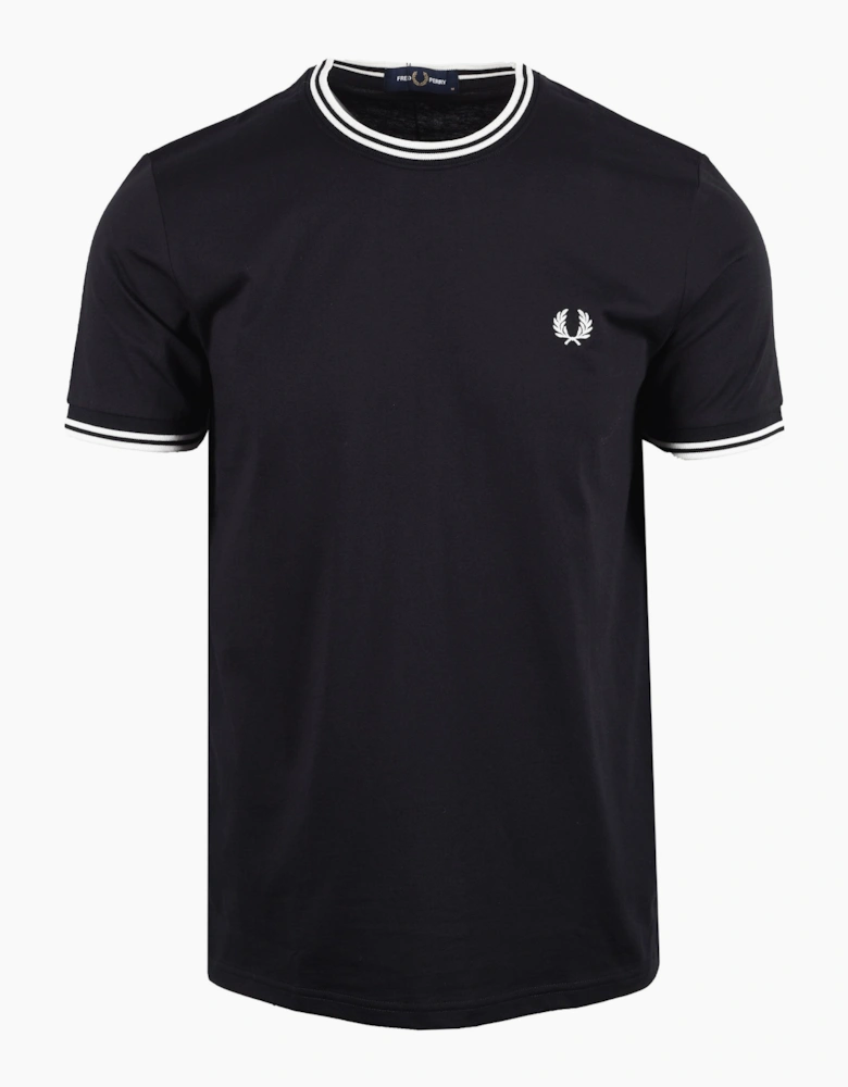 Fred Perry Twin Tipped T-Shirt Black