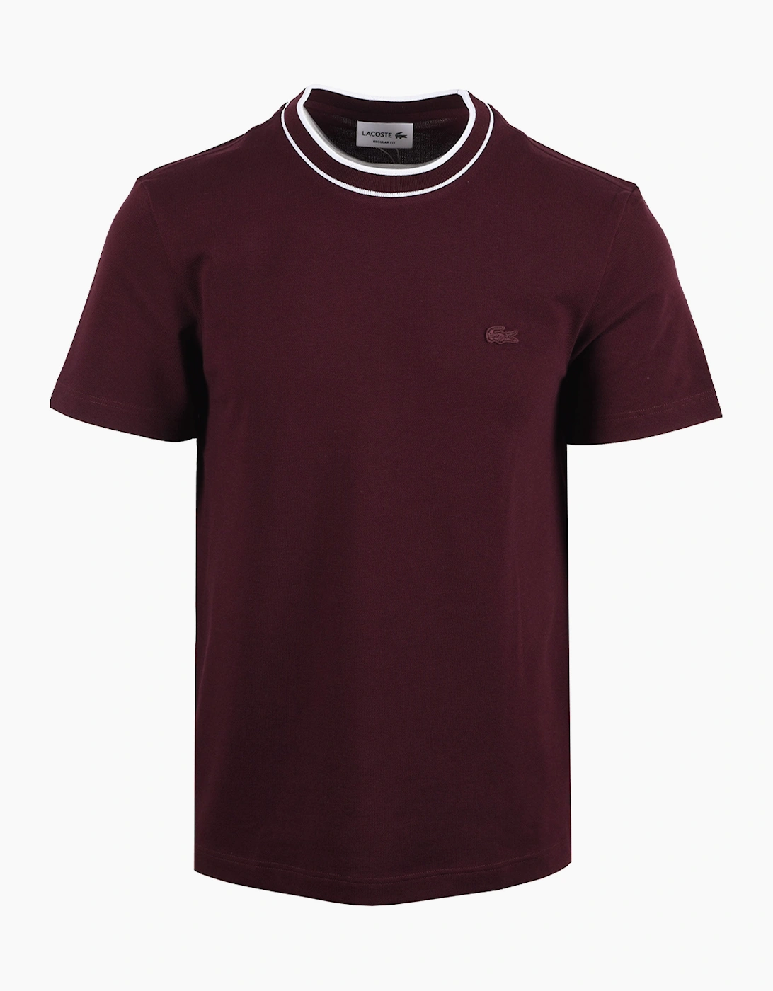 LACOSTE TEE SHIRT BURGUNDY, 4 of 3