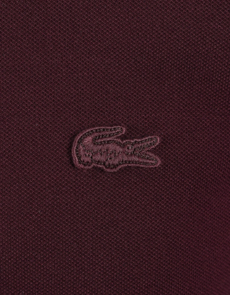 LACOSTE TEE SHIRT BURGUNDY