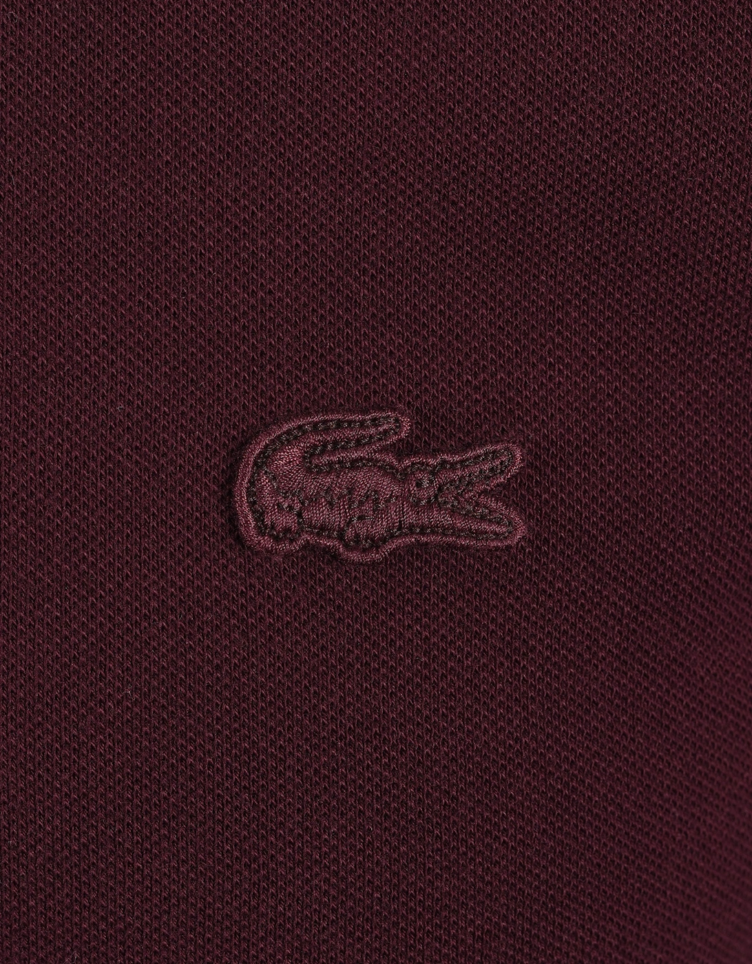 LACOSTE TEE SHIRT BURGUNDY