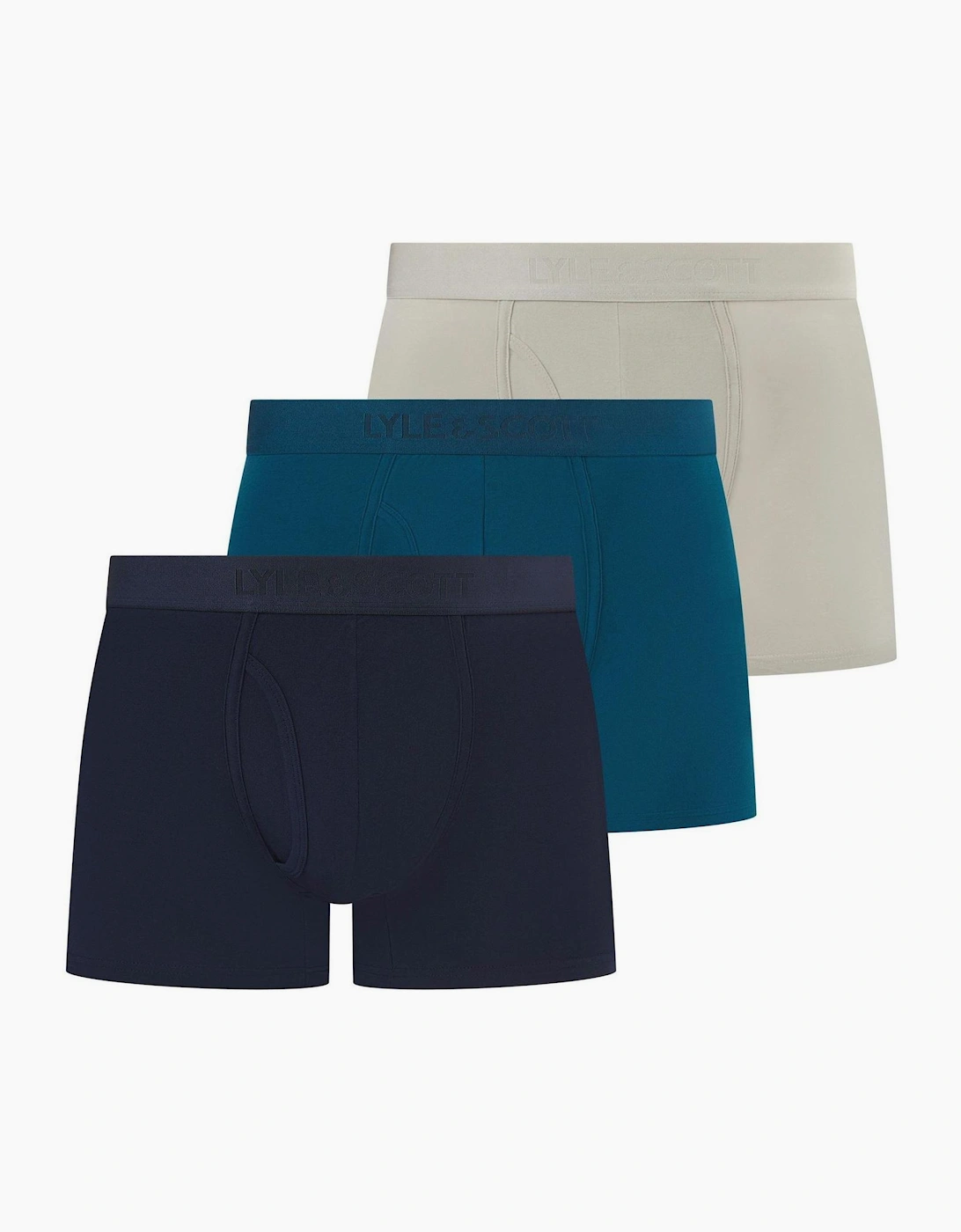 Sutherland 3 Pack Plain Design Boxer Brief