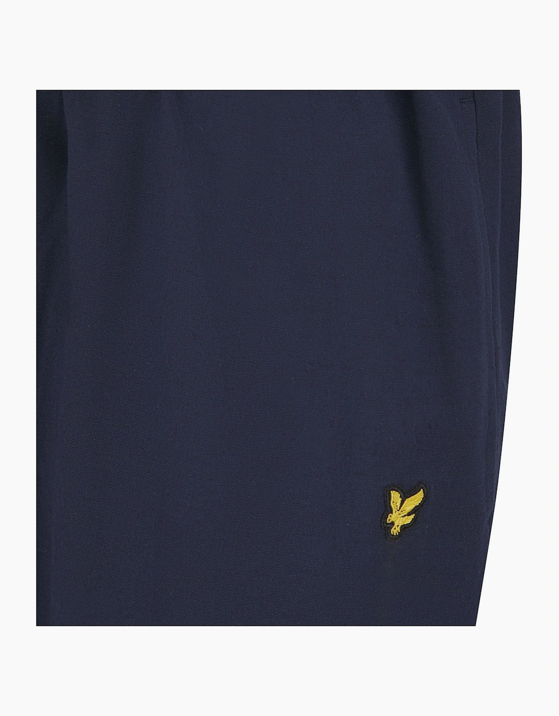 Collared Neck Short Sleeve Pyjama Set with Golden Eagle Branding