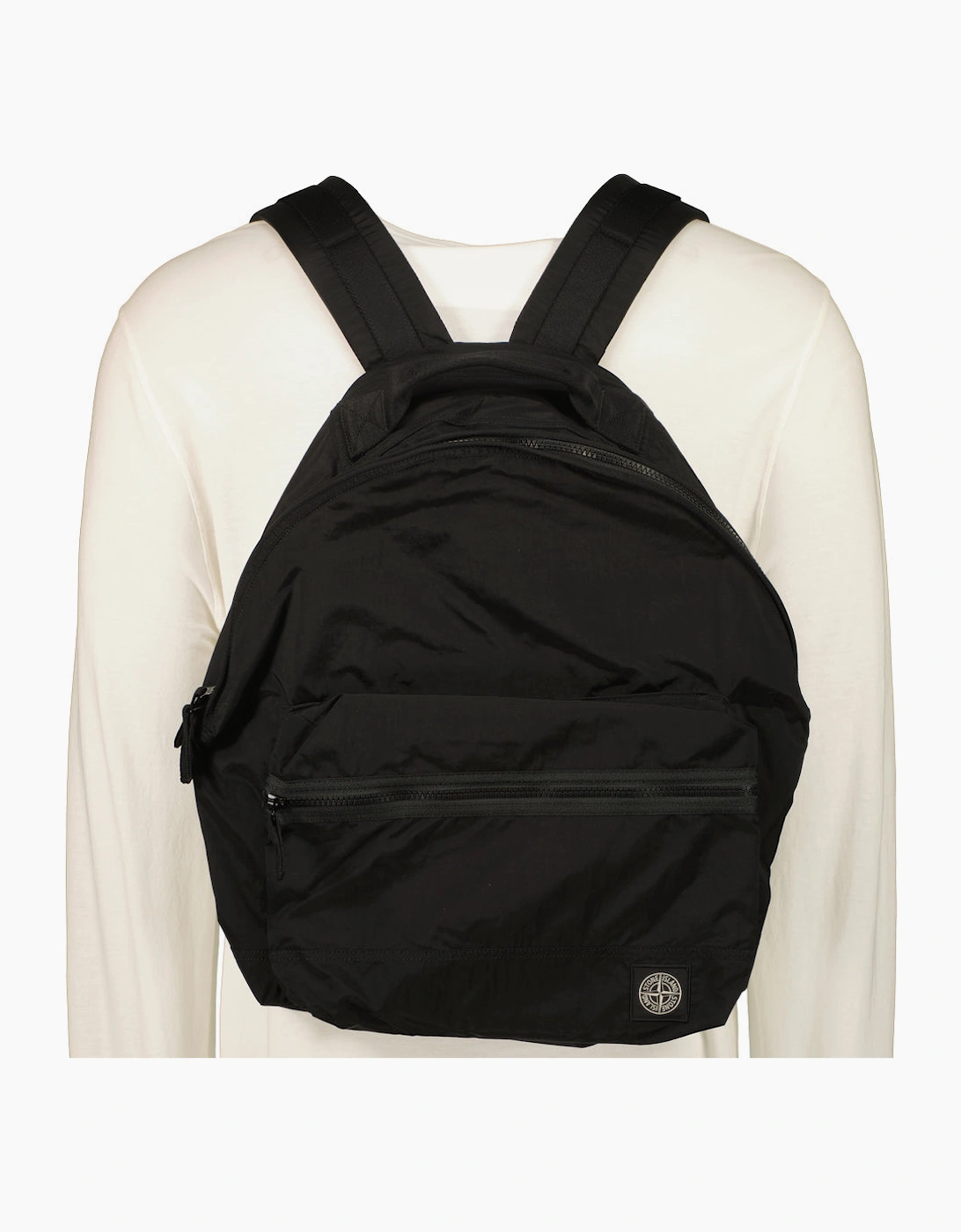 Stone Island Stone Island Men's Nylon Metal Backpack - Black