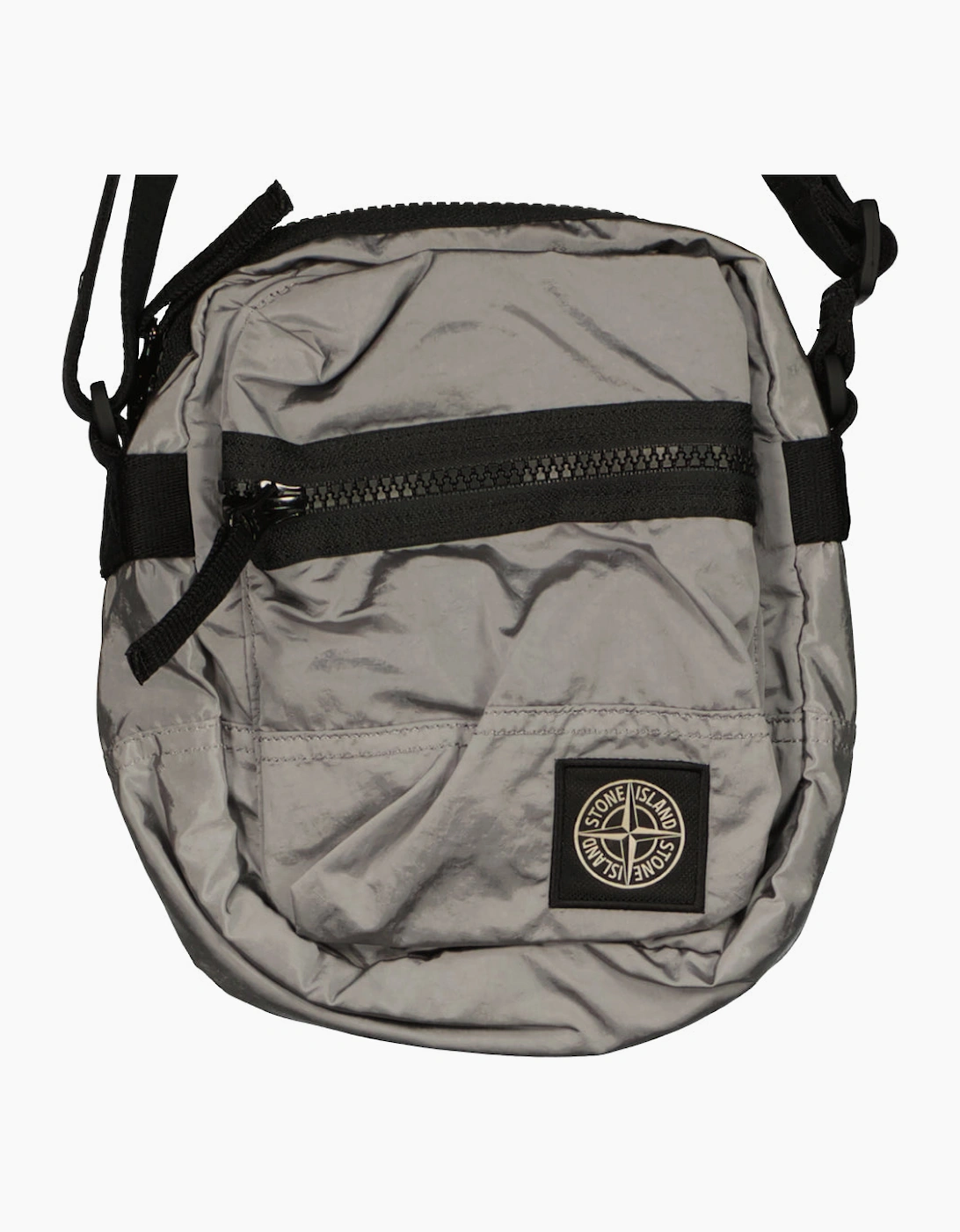 Nylon Metal Crossbody Bag
