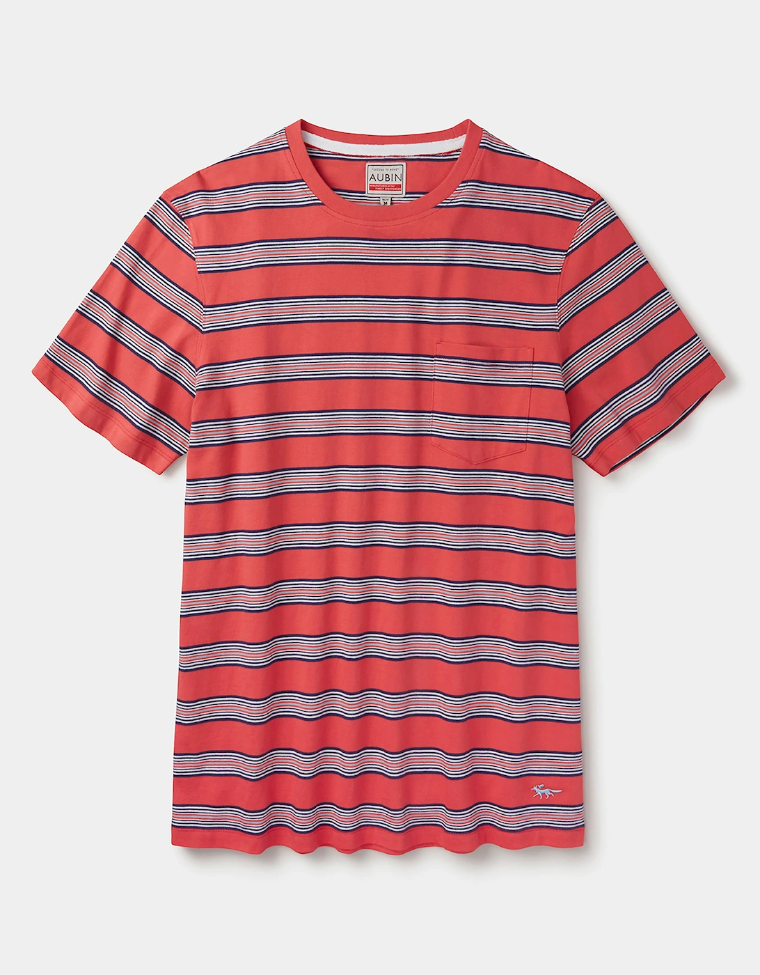 Barnes Striped Pocket T-Shirt