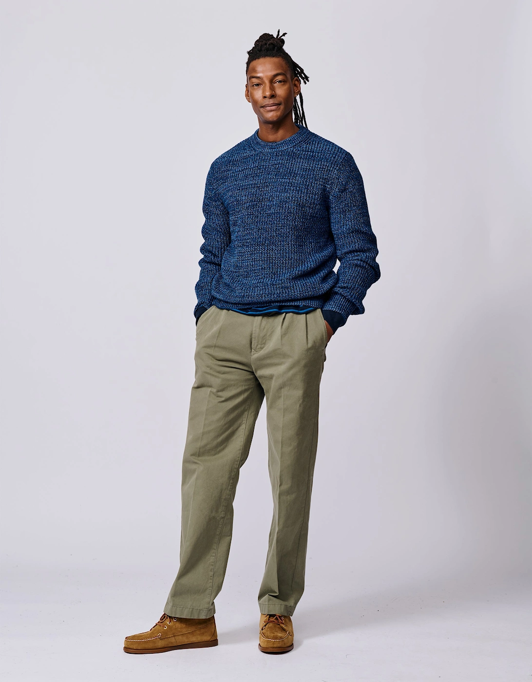 Martin Cotton Ribbed Crew Neck