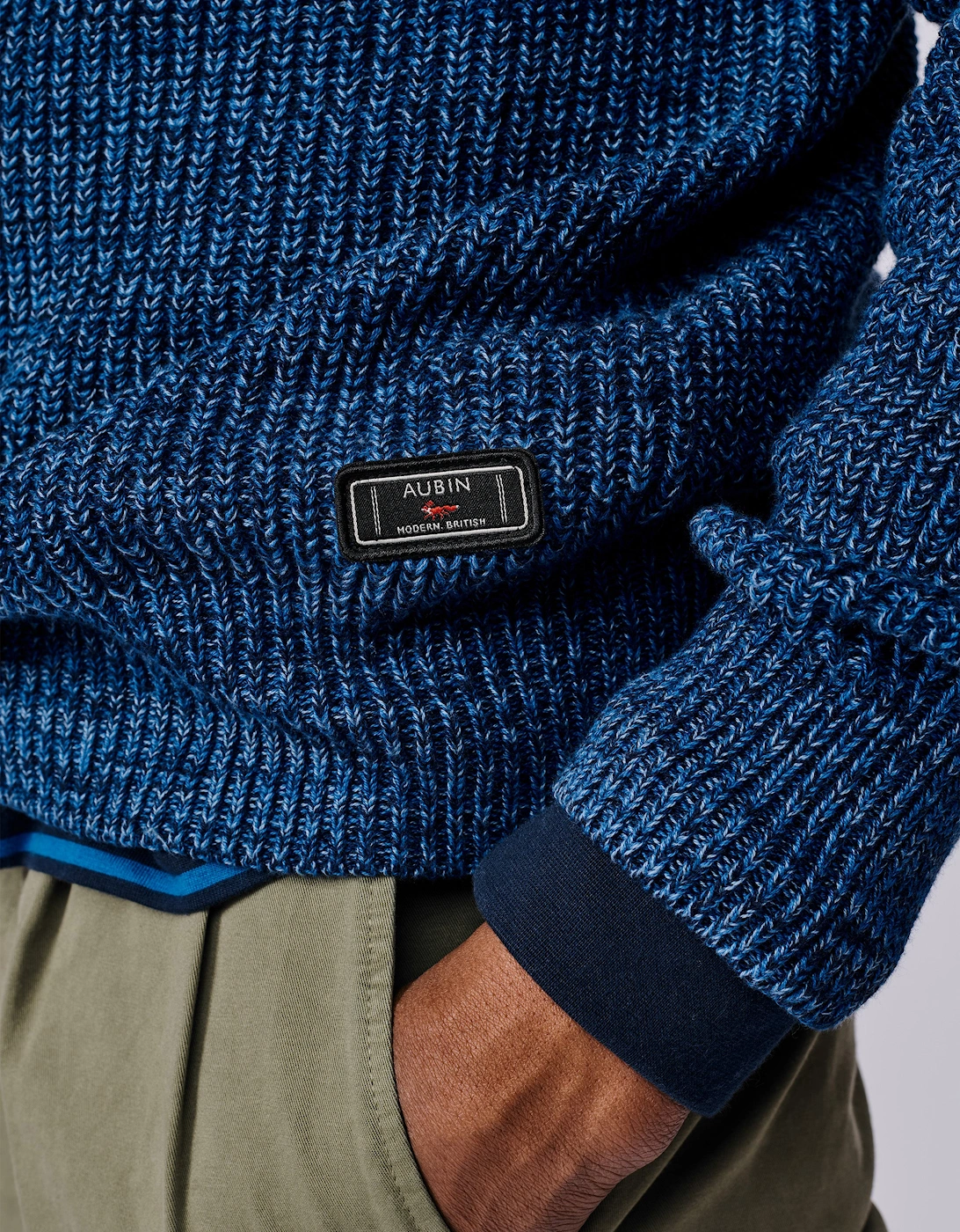 Martin Cotton Ribbed Crew Neck