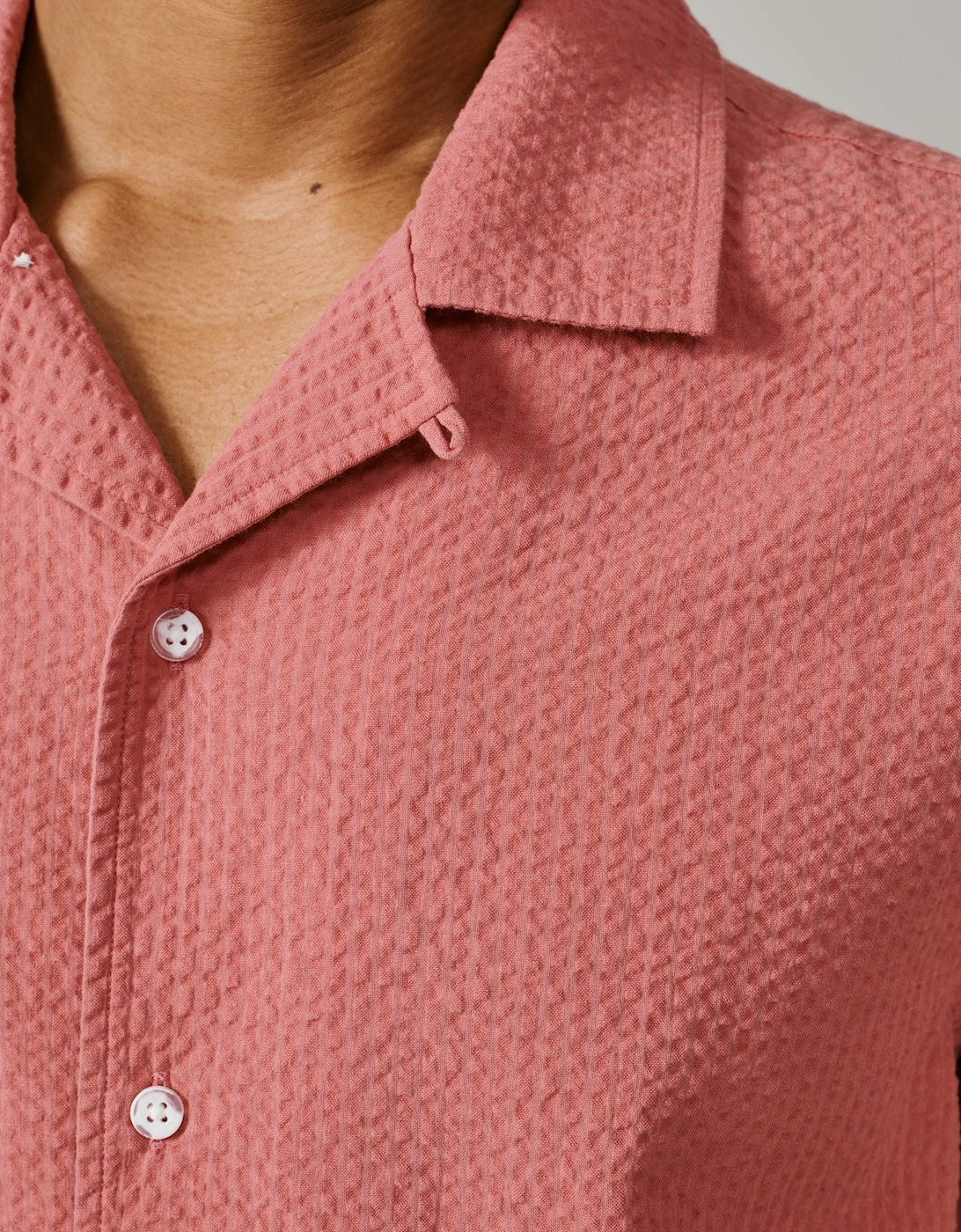Brambling Seersucker Short Sleeved Shirt