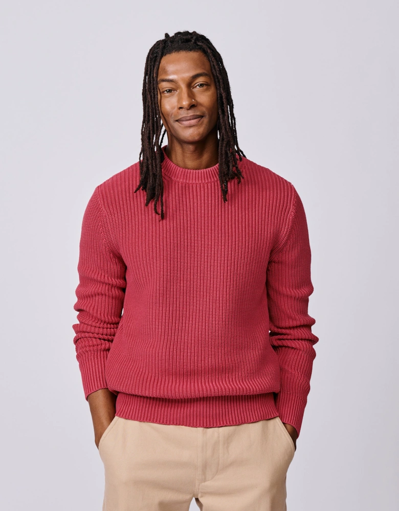 Martin Cotton Ribbed Crew Neck