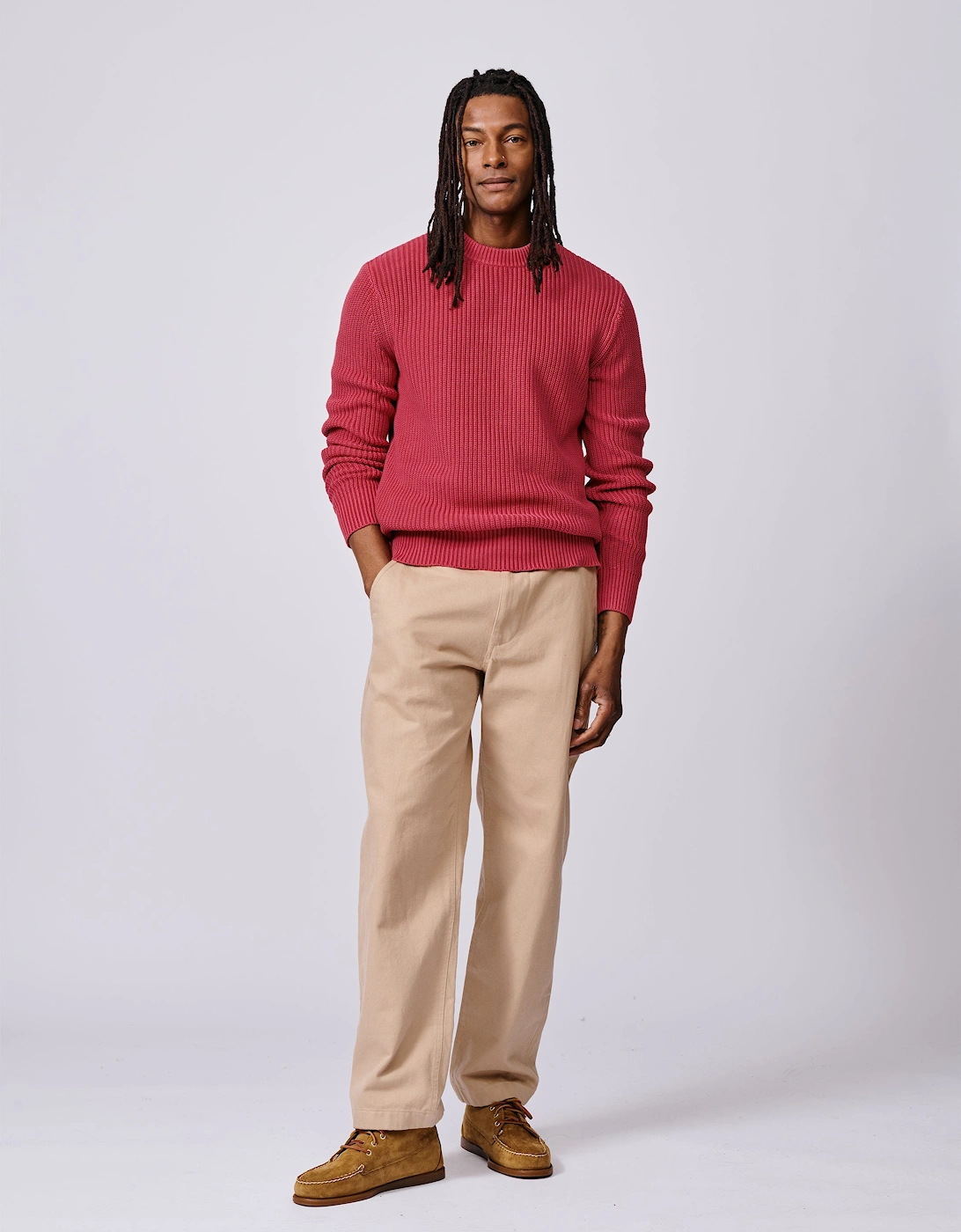Martin Cotton Ribbed Crew Neck