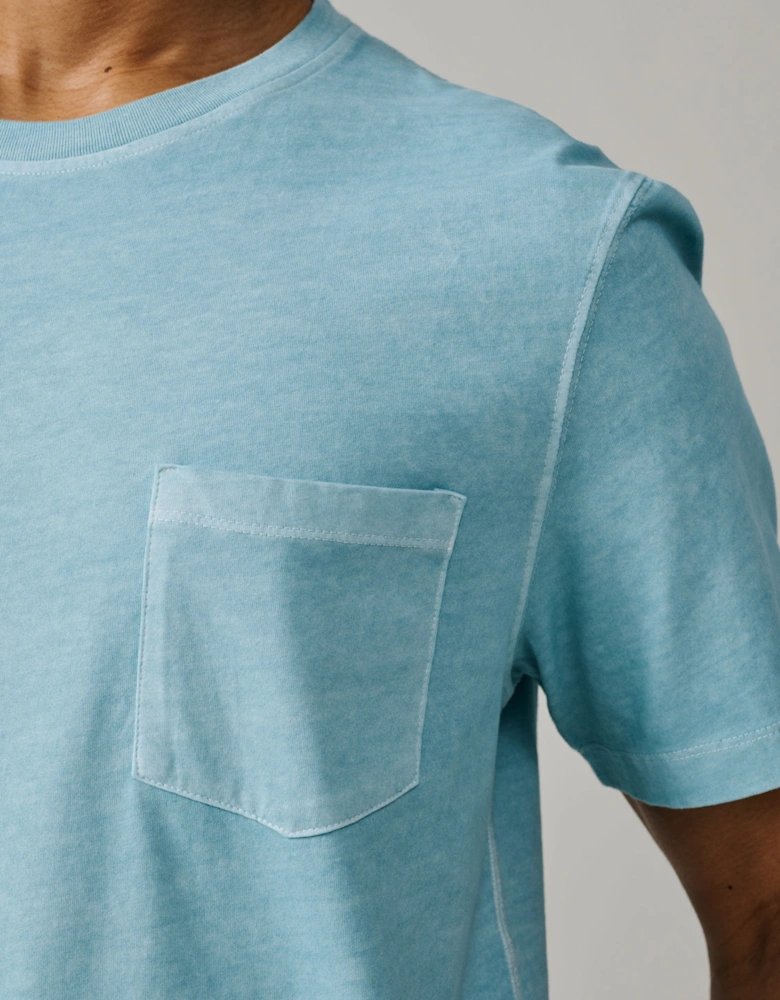 Hareby Garment Dyed Cotton T-Shirt