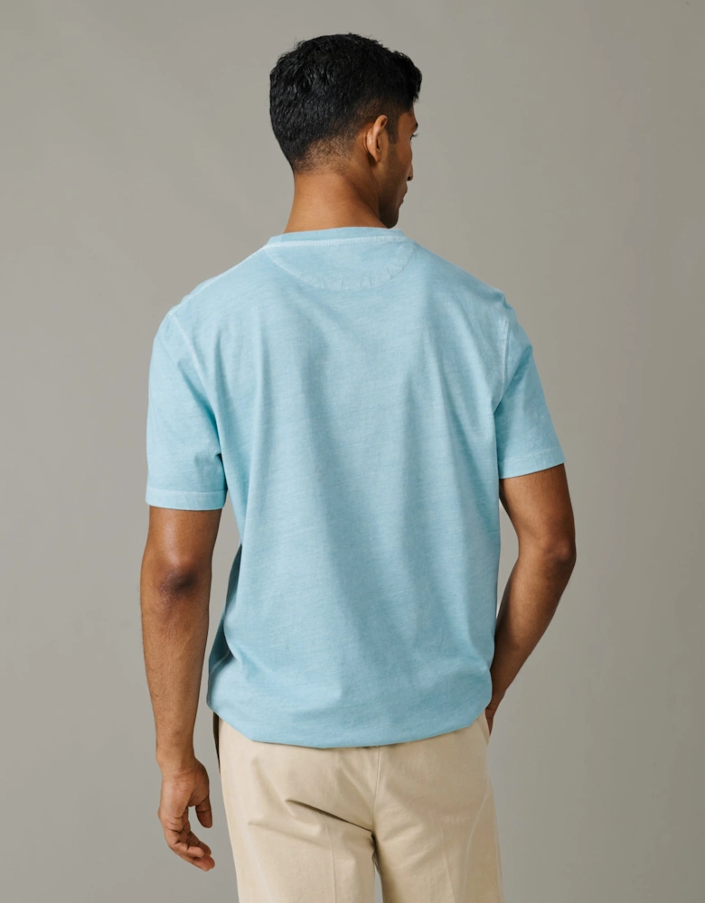 Hareby Garment Dyed Cotton T-Shirt
