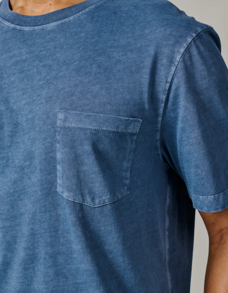 Hareby Garment Dyed Cotton T-Shirt