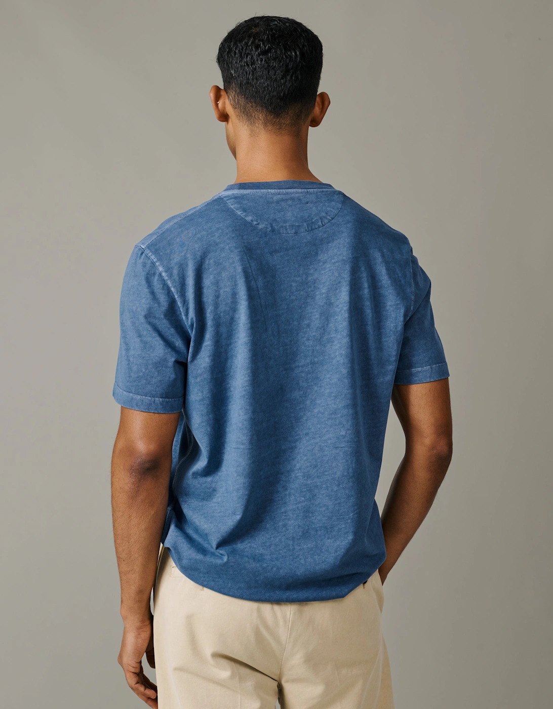Hareby Garment Dyed Cotton T-Shirt
