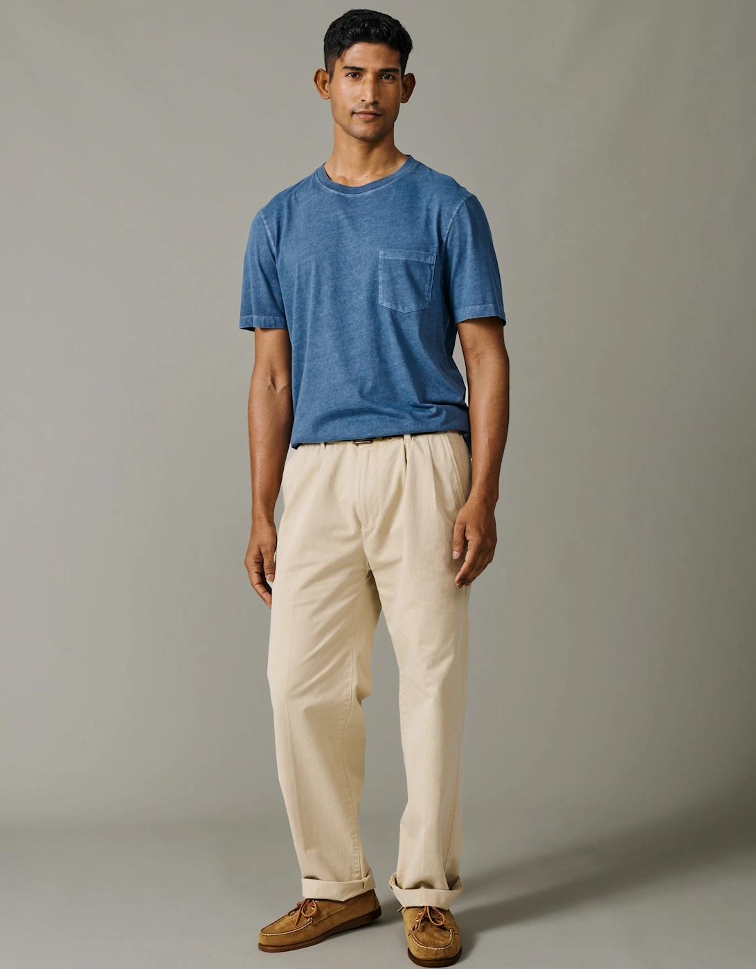 Hareby Garment Dyed Cotton T-Shirt