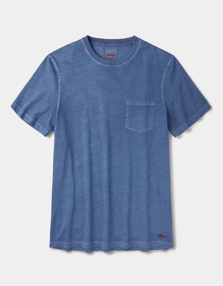 Hareby Garment Dyed Cotton T-Shirt