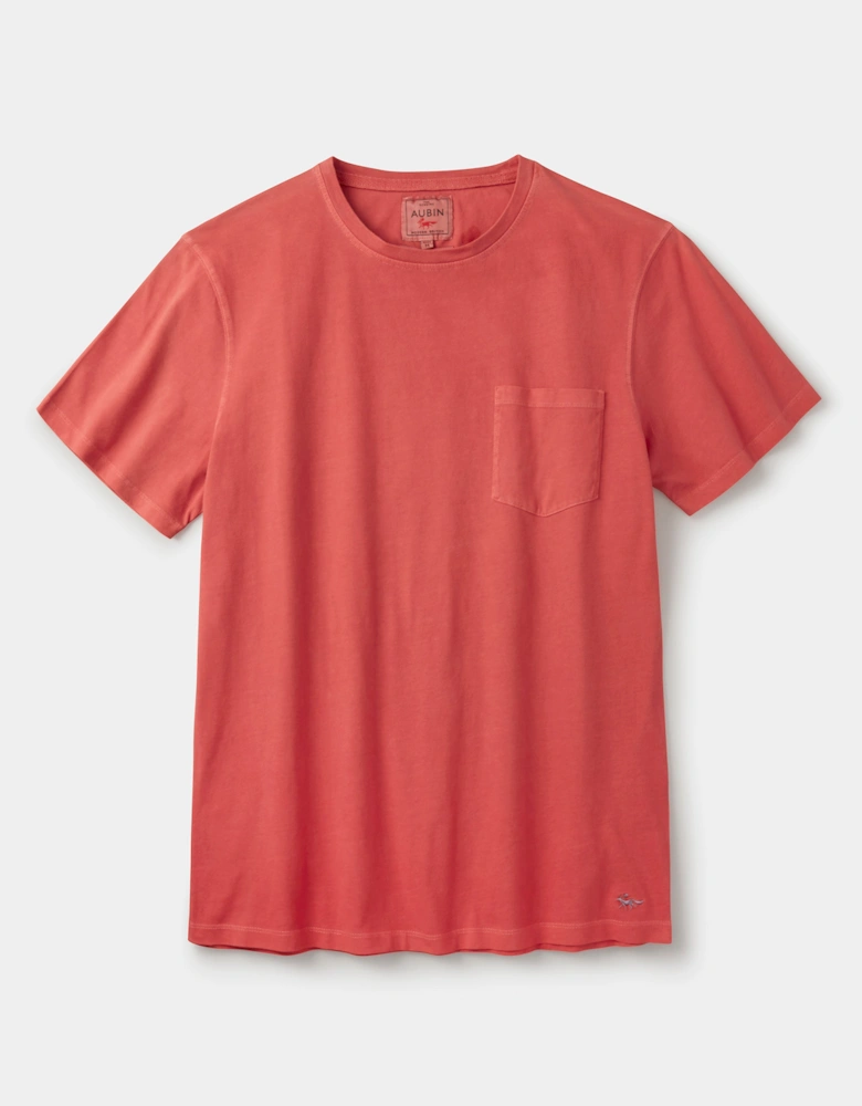Hareby Garment Dyed Cotton T-Shirt