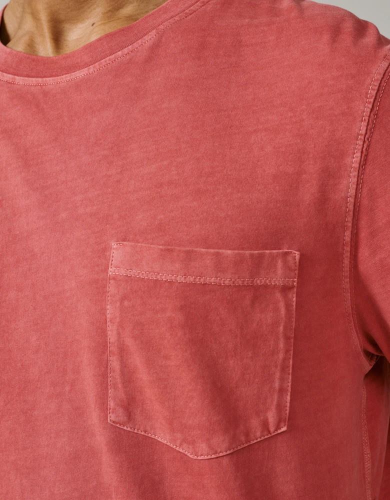 Hareby Garment Dyed Cotton T-Shirt