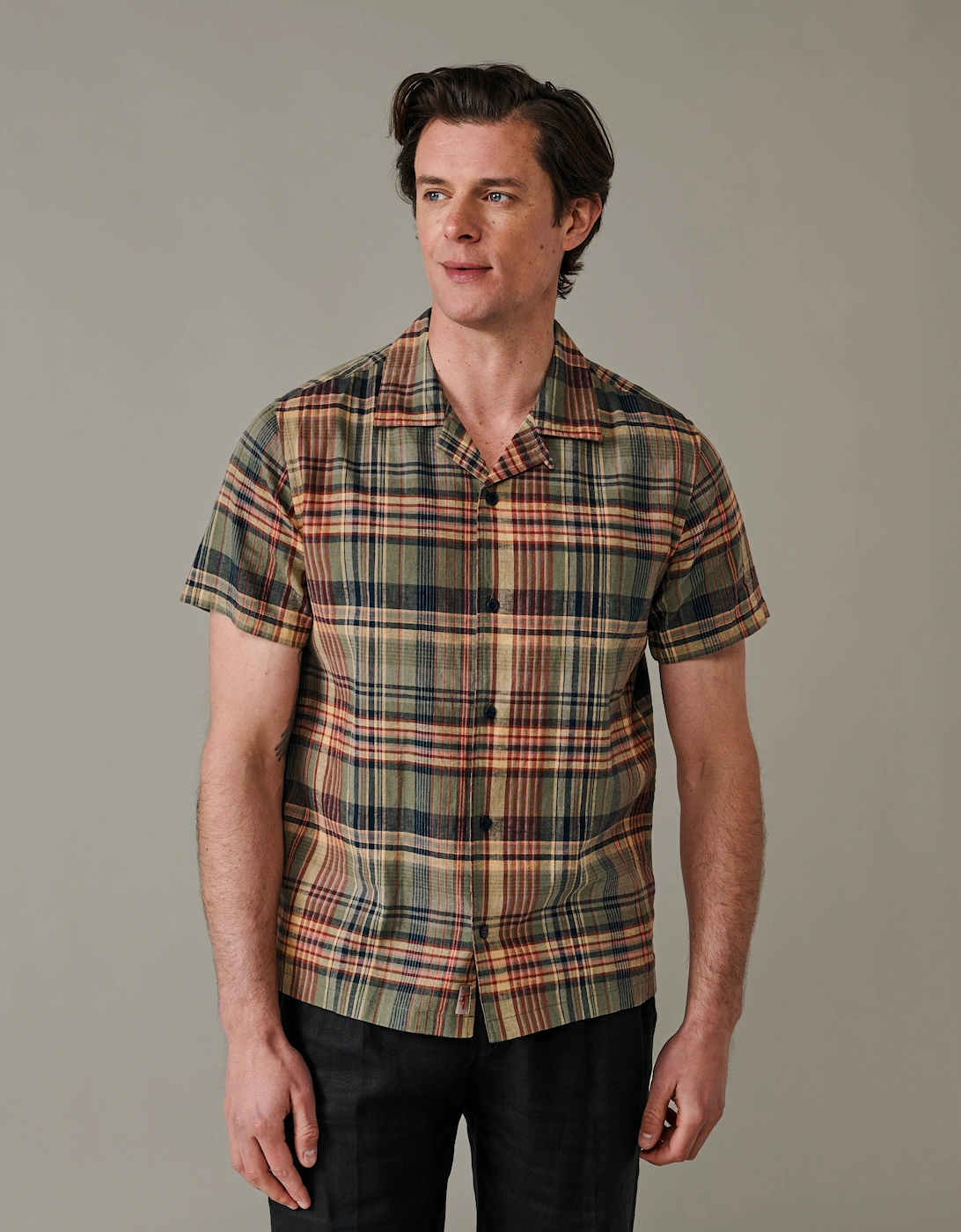 Abbots Cuban Collar Shirt