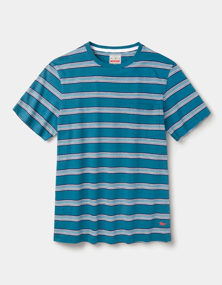 Barnes Striped Pocket T-Shirt