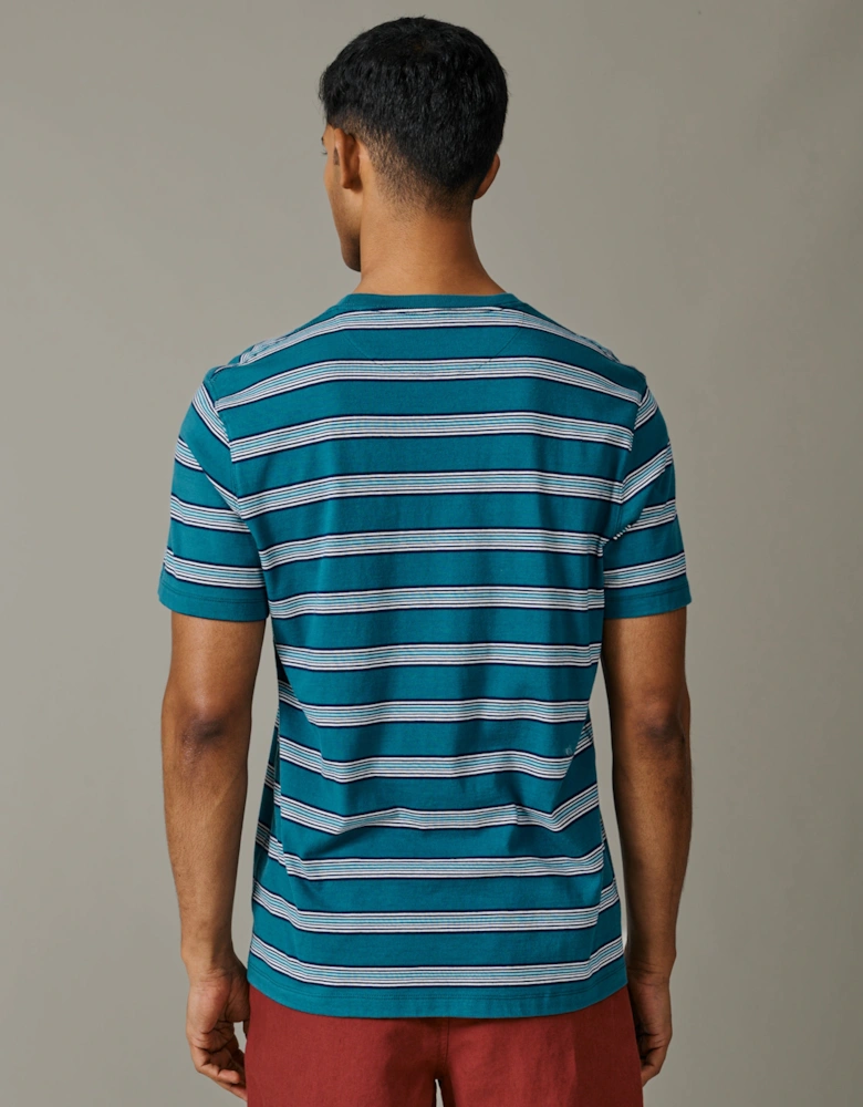 Barnes Striped Pocket T-Shirt