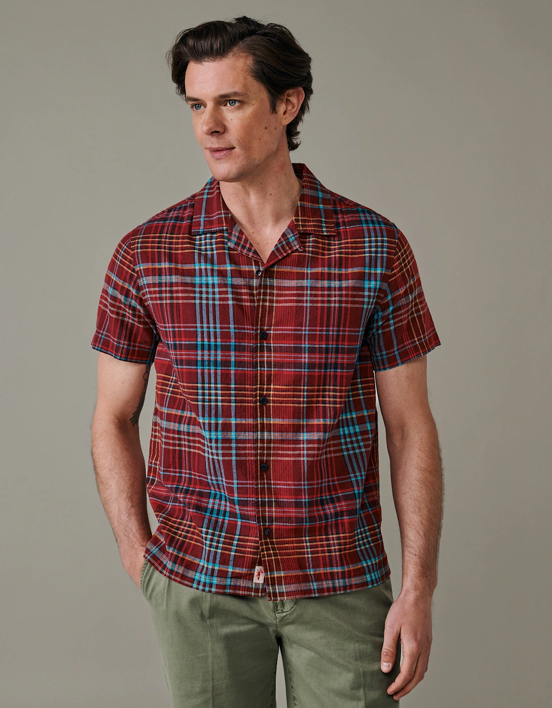 Abbots Cuban Collar Shirt