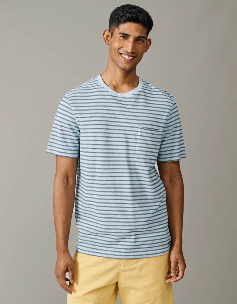 Humby Pique Striped T-Shirt