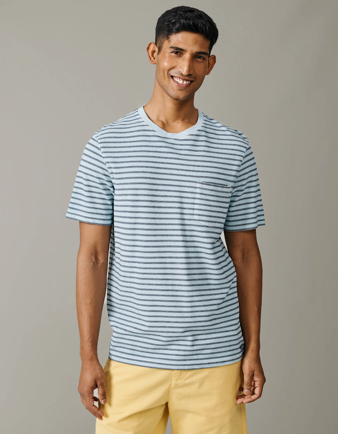Humby Pique Striped T-Shirt
