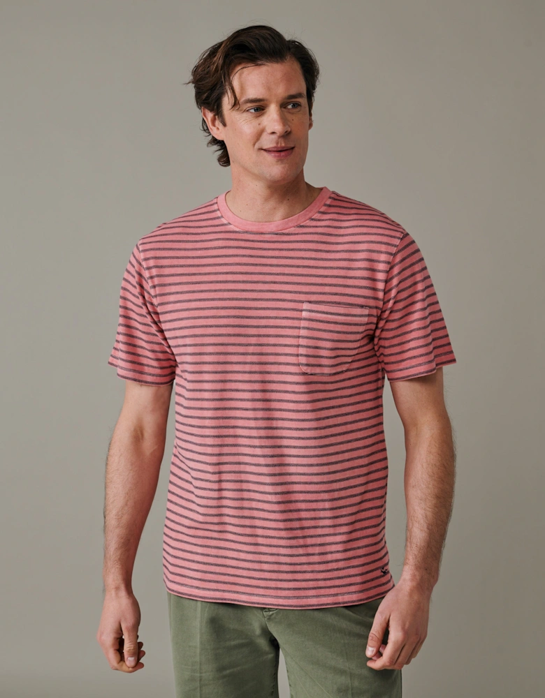 Humby Pique Striped T-Shirt
