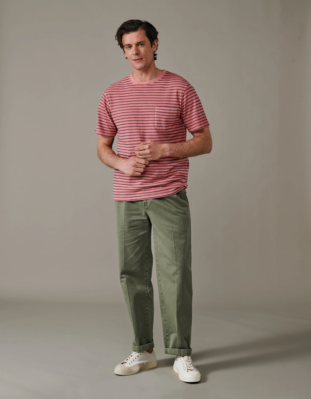 Humby Pique Striped T-Shirt