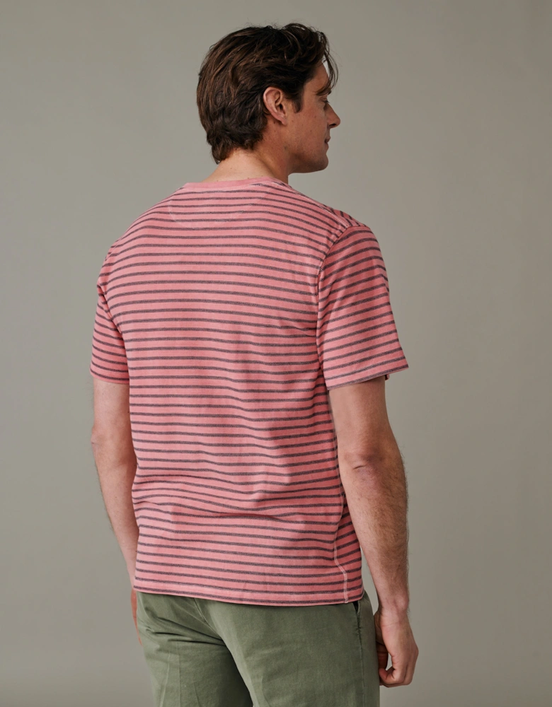 Humby Pique Striped T-Shirt
