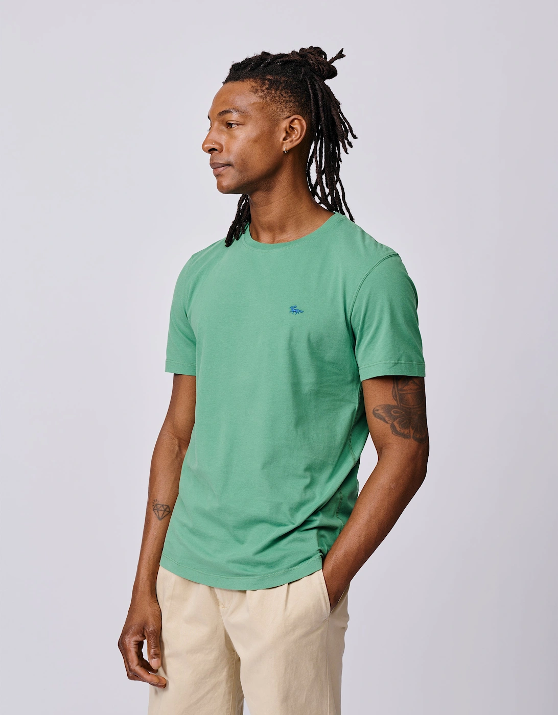 Aubin Organic Cotton T-Shirt, 6 of 5