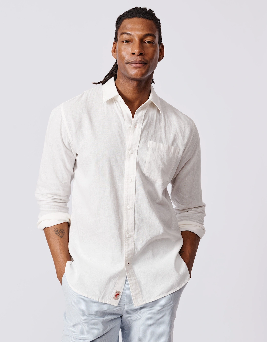 Grainsby Linen Cotton Shirt, 7 of 6