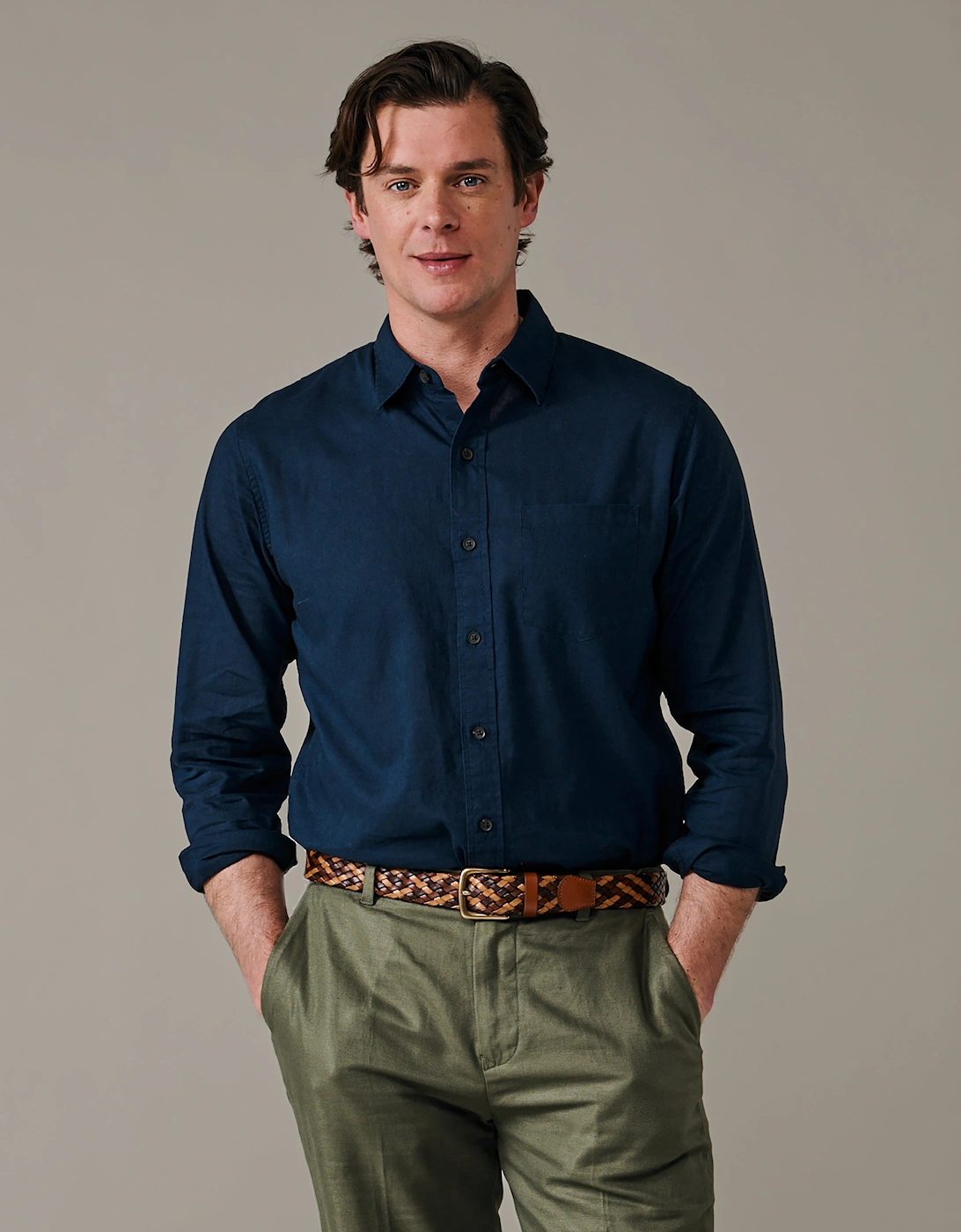 Grainsby Linen Cotton Shirt, 5 of 4