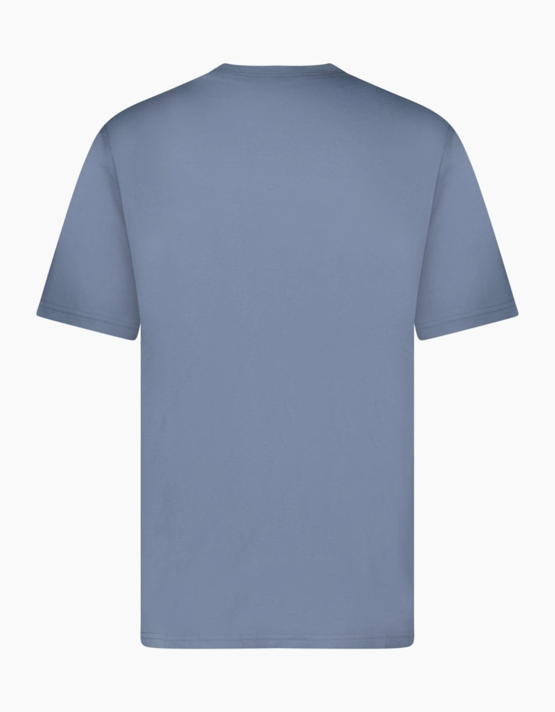 Burberry 'Ellison' Stripe Pocket T-Shirt Carbon Blue
