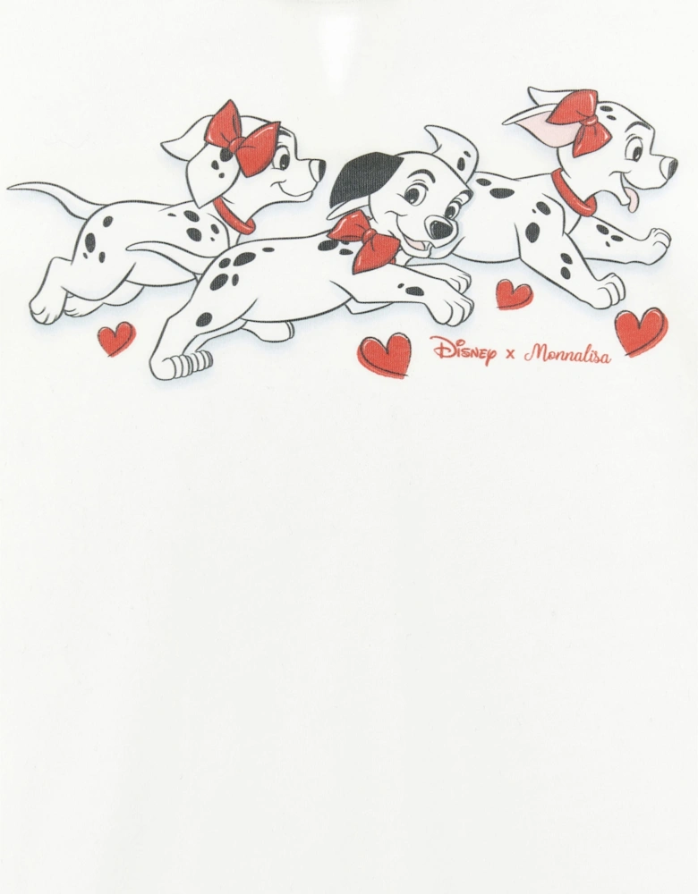 Monnalisa Baby Girls Disney 101 Dalmations Leggings Set in Ivory