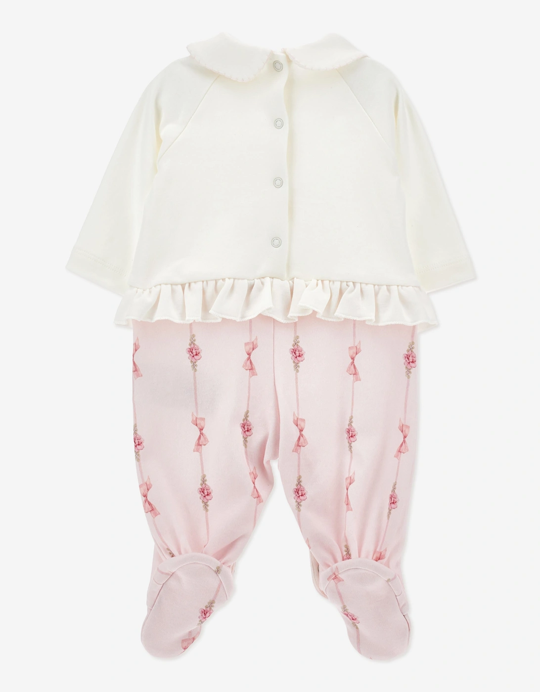Monnalisa Baby Girls Carousel Horse Babygrow Gift Set in Pink