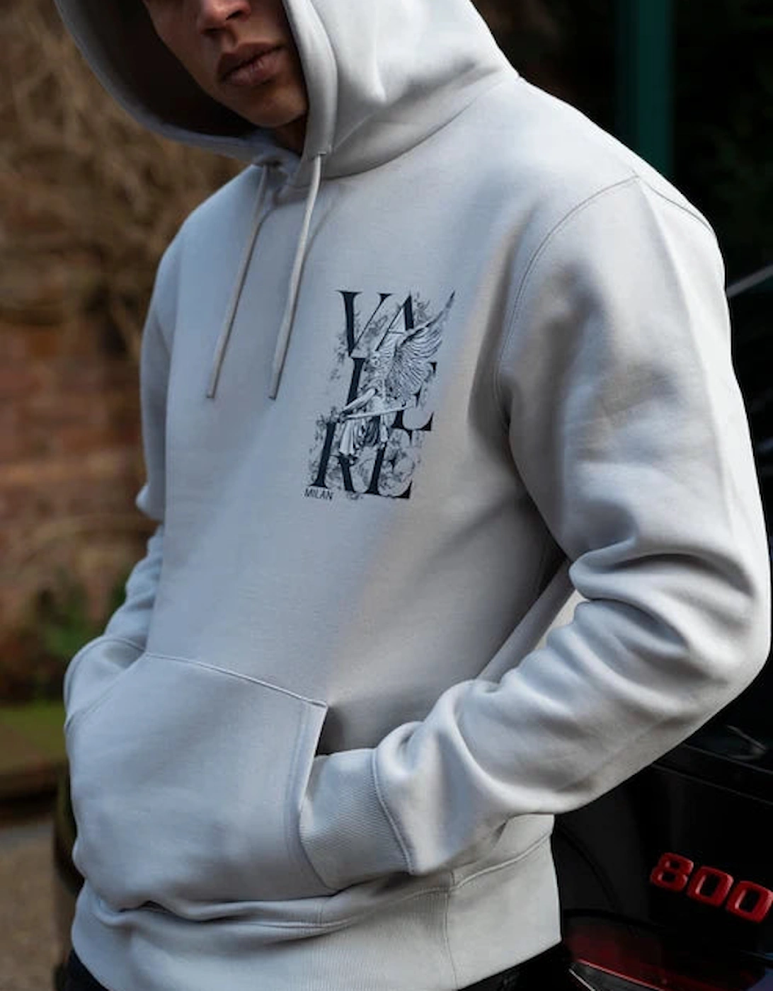 Valere Milano Ciro Hoody - Grey