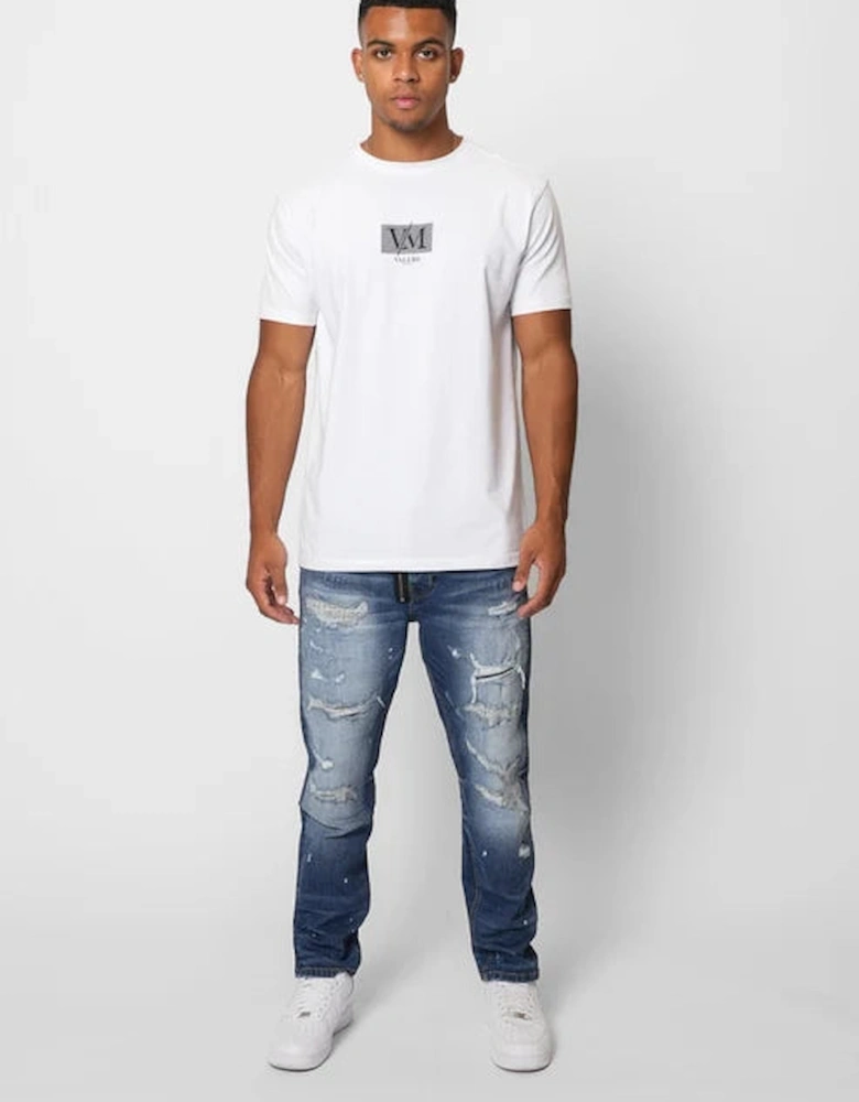 Valere Milano Cengalo Rip & Repair Jean - Blue