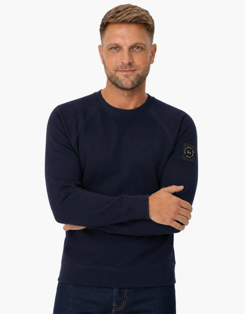 Marshall Artist Siren Crew Sweatshirt Navy