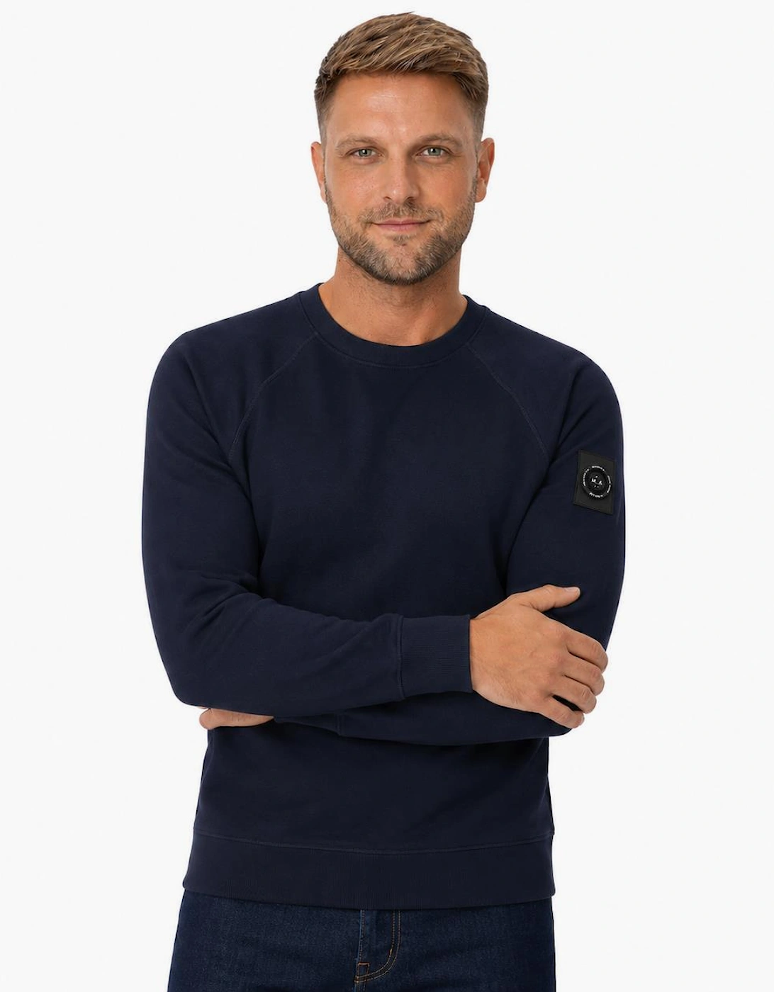 Marshall Artist Siren Crew Sweatshirt Navy