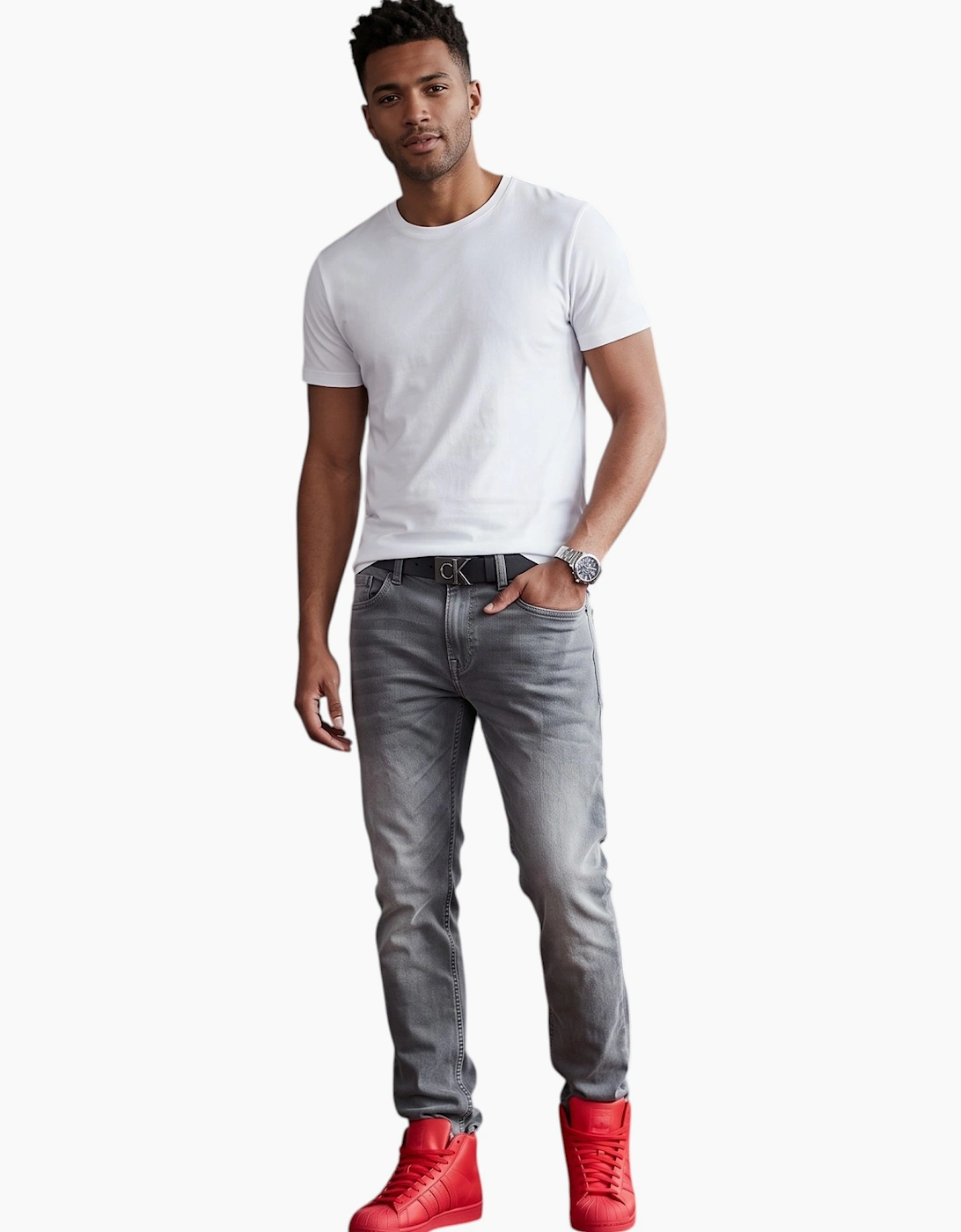 Calvin Klein Mens CKJ 026 Denim Jeans