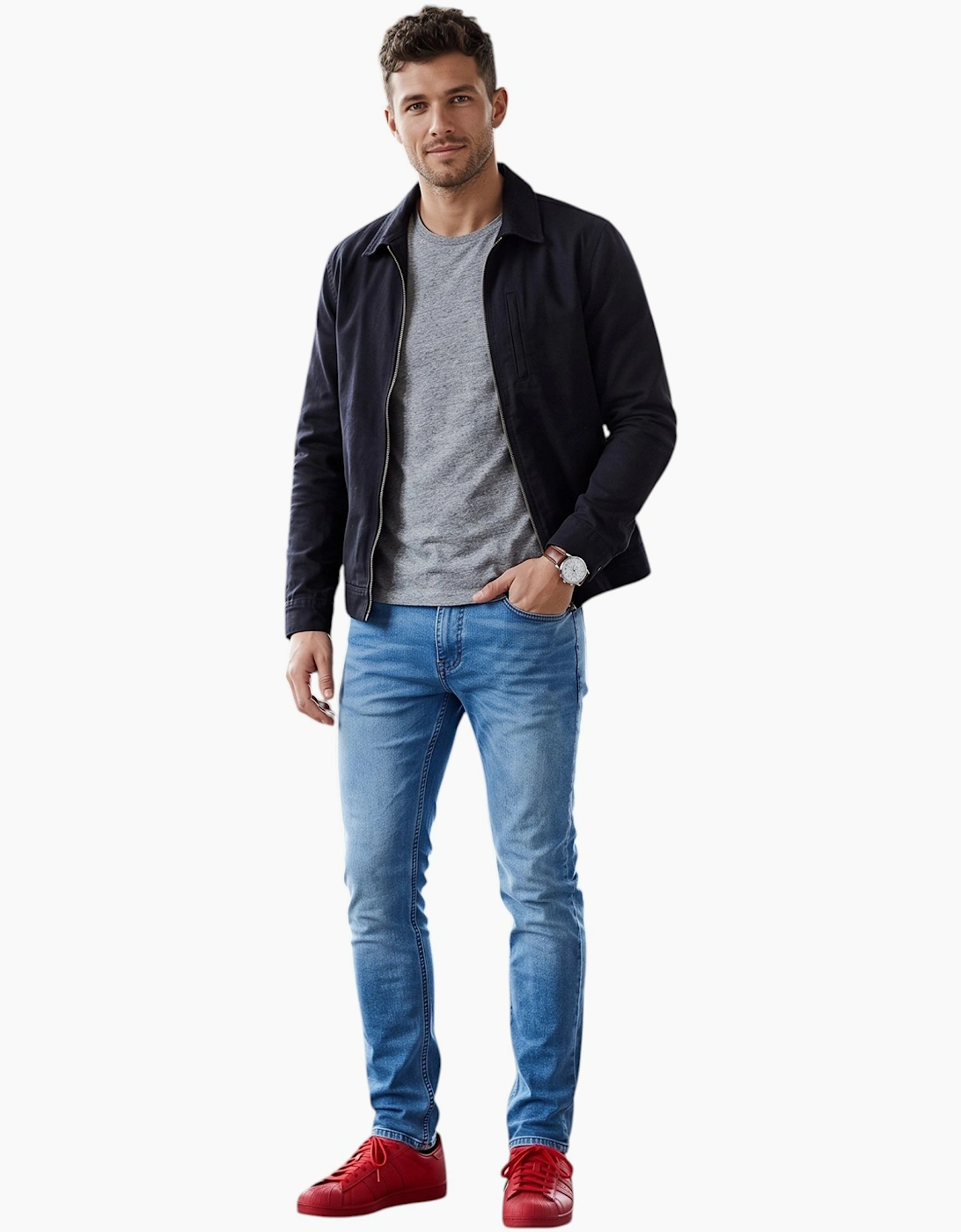 Calvin Klein Mens CKJ 026 Denim Jeans, 9 of 8