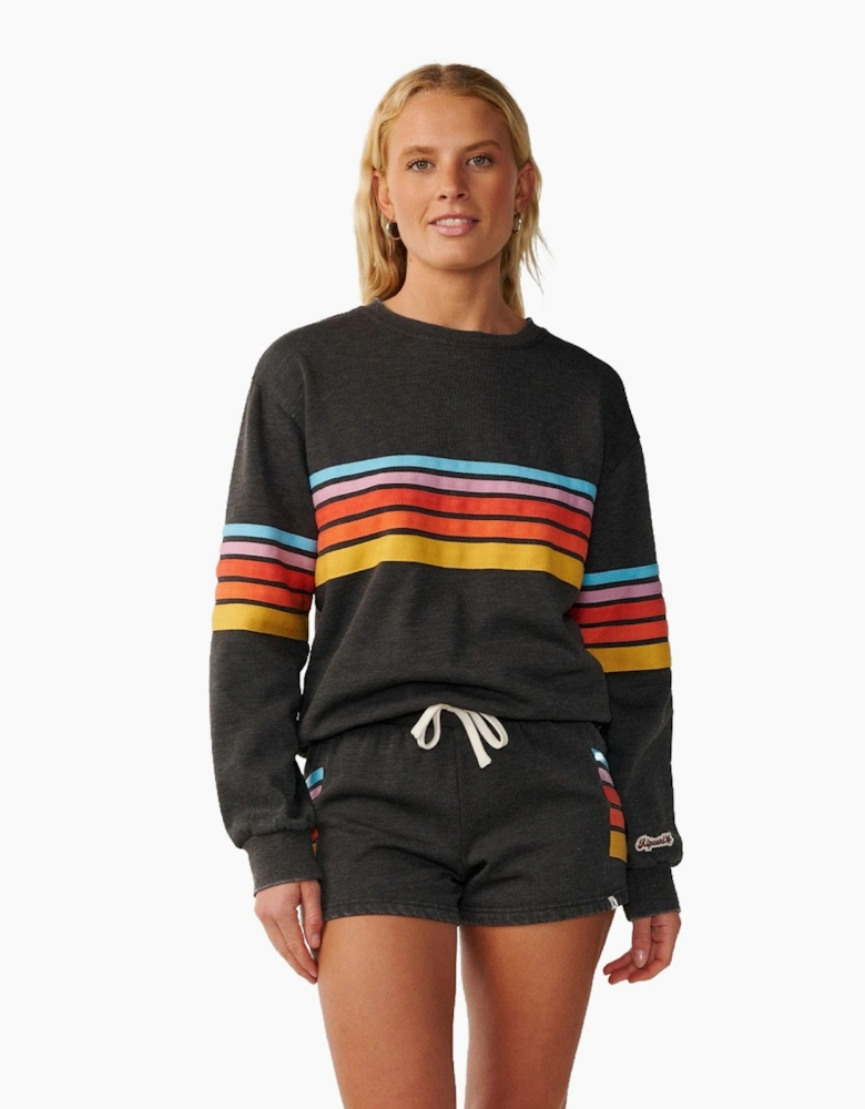 Rip Curl Womens Surf Revival Relaxed Crew Sweatshirt